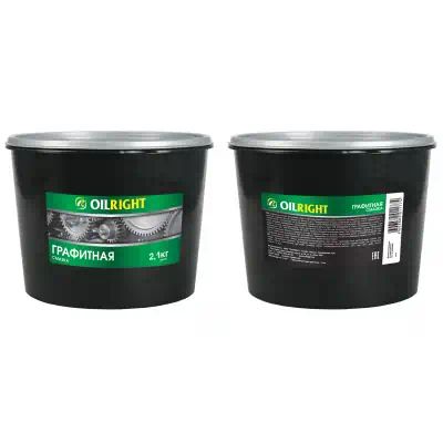 6087 — Смазка графитная 2,1кг ведро OIL RIGHT